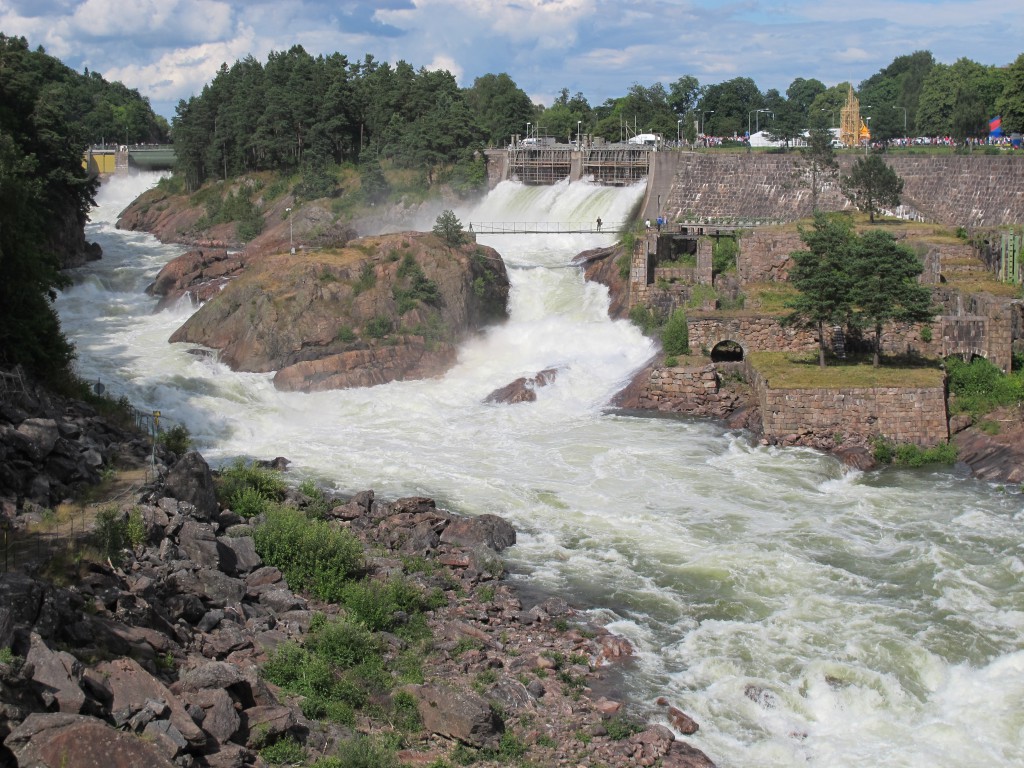 Massor av vatten