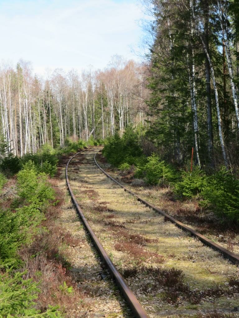 gammal järnväg